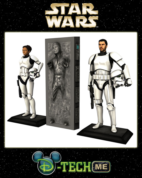 игрушки  из Star Wars на 3д принтере