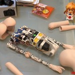 Робот-кукла сделана с помощью 3d принтера