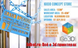 3D Printer Shop iGo3D