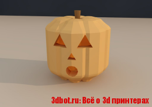 3d  принтер и Хеллоуин