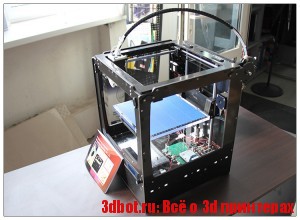 3D принтер JoysMaker R2 Black с 2 экструдерами