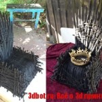 Железный трон из “Игры престолов” напечатали на 3D принтере