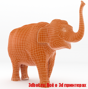 Как напечатать слона на 3D принтере