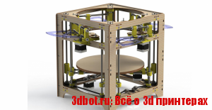 3D-принтер Theta - 4 экструдера