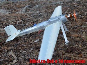 3D-печатный радиоуправляемый самолет