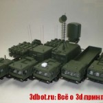 Как делают уменьшенные 3d модели военной техники