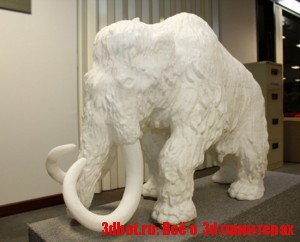 3D печатный мамонт