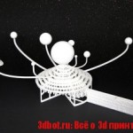 Подвижную модель Солнечной системы сделали на 3D принтере