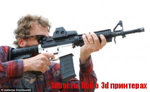 3D файлы для печати винтовки AR-15