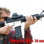 3D файлы для печати винтовки AR-15
