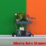 На 3D принтере напечатали робота-хамелеона