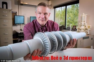 3D прототип настольной турбины
