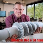 3D прототип настольной турбины