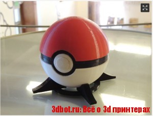 Как на 3D принтере сделать покемона