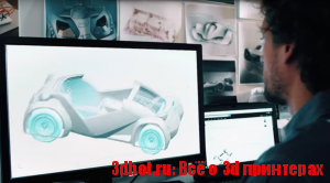Автомобиль-дрон напечатали на 3D принтере