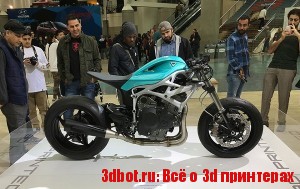 3D печатный мотоцикл Dagger
