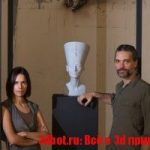 3D печатный бюст Нефертити