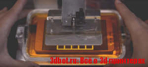 T3D - фотополимерный 3D принтер на основе смартфона