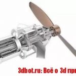 3D печатный газотурбинный двигатель