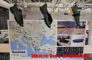 3D печатная обувь для беженцев